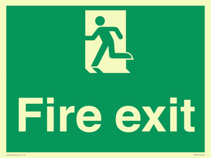 Final fire exit